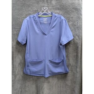 Performance‎ Scrub Top Women's Large 4 Way Stretch Moisture Wicking